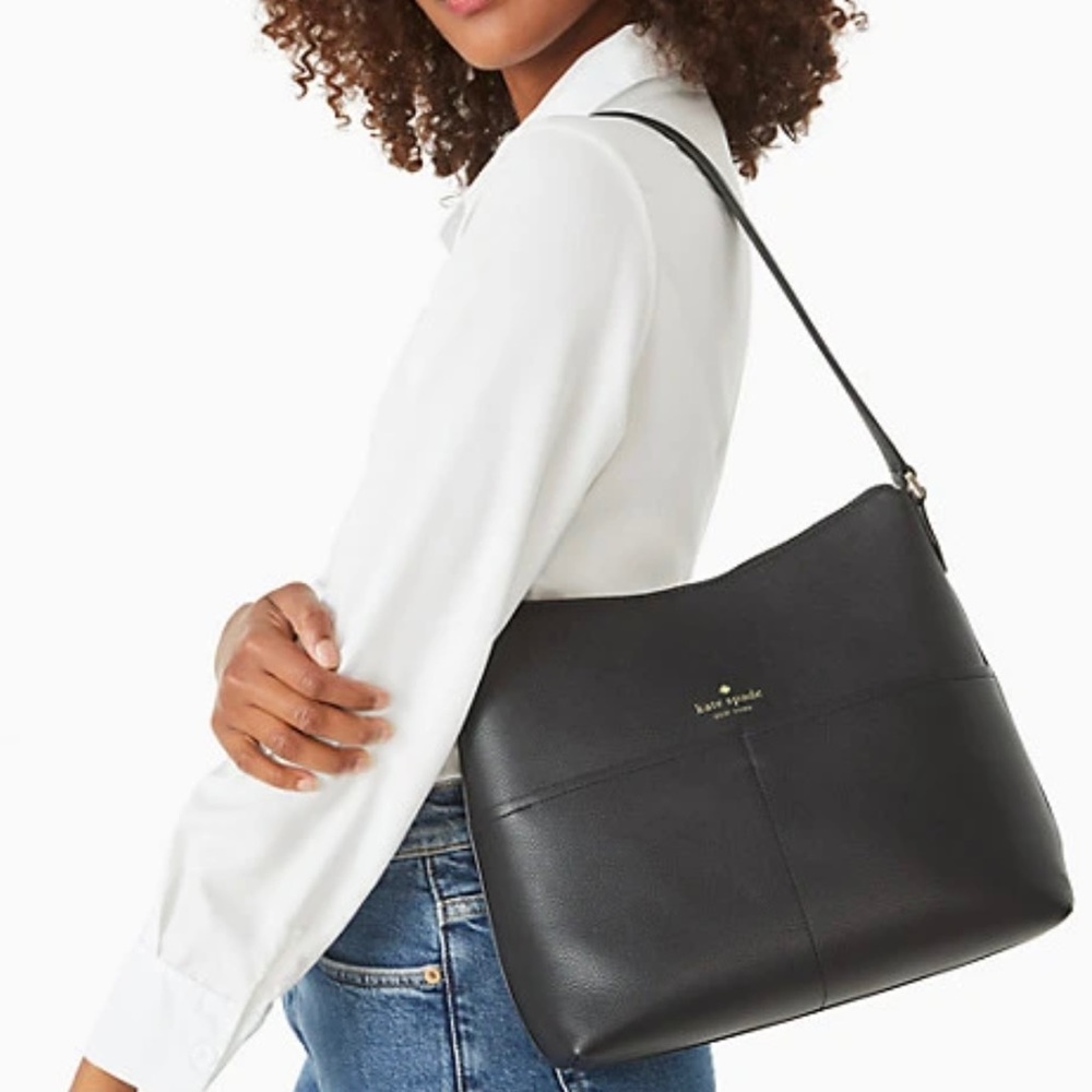 NWT Kate Spade Black Bailey Shoulder Bag